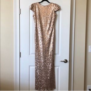 Badgley Mischka Night at Oscars Sequin Gown $300